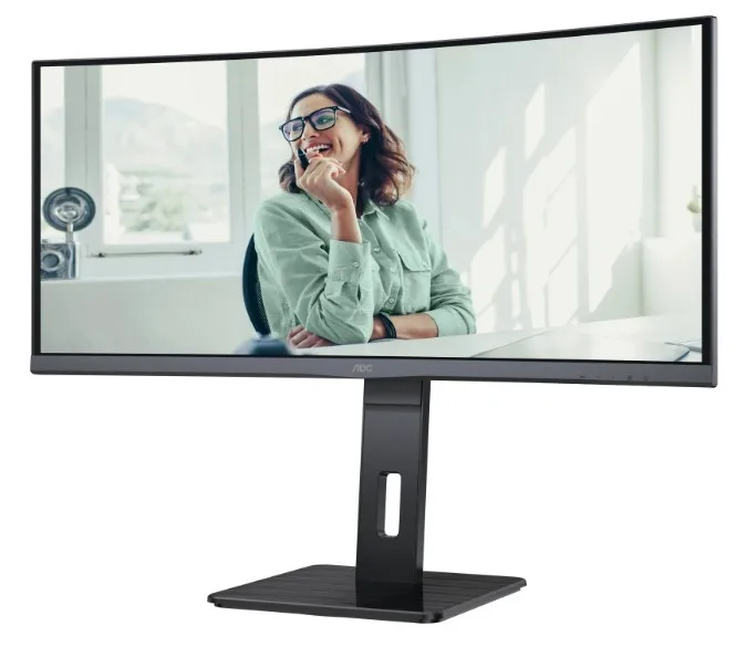 AOC CU34P3CV Monitor Curvo 34 Pulgadas WQHD VA 100Hz USB-C Negro AOC CU34P3CV Monitor Curvo 34 Pulgadas WQHD VA 100Hz USB-C Negro