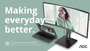 AOC CU34P3CV Monitor Curvo 34 Pulgadas WQHD VA 100Hz USB-C Negro