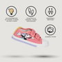 Cerdá Zapatilla Loneta Con Luces Minnie Rosa Talla 27