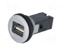 HARTING Conector hembra USB har-port 22mm IP20 Plata