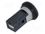 HARTING Conector hembra USB har-port 22mm IP20 Plata
