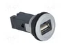 HARTING Conector hembra USB har-port 22mm IP20 Plata