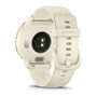 Garmin vivoactive 6 Reloj Deportivo con Pantalla AMOLED 1.2" GPS y Monitor Cardíaco, Blanco Hueso/Lunar Gold Aluminio
