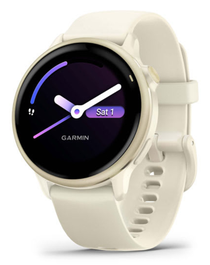Garmin Vívoactive 6 Smartwatch GPS 42 mm Pantalla AMOLED Táctil 1.2" 390 x 390 Pixeles 8 GB WiFi Banda de Silicona Blanca - Blanco