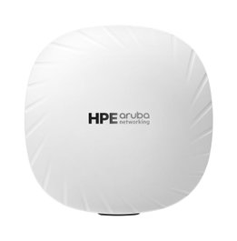 Hewlett Packard Enterprise Aruba AP-555 Access Point Wi-Fi 6 (802.11ax) Dual Radio 8x8:8 + 4x4:4 MIMO para Campus de Alta Densidad, IoT y Conectividad Inteligente