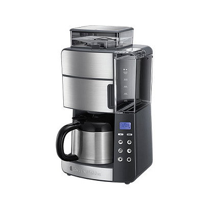 Russell Hobbs Grind & Brew Digital con Jarra Térmica, Negro y Acero inoxidable Russell Hobbs Grind & Brew Digital con Jarra Térmica, Negro y Acero inoxidable