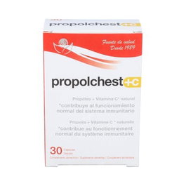 BIOSERUM Propolchest-C 30 Caps Complemento Alimenticio Vitamina C Própolis Inmunidad