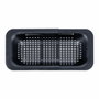 Wenko Escurreplatos Extensible Sievo 36,5 a 50 cm, Negro