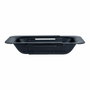 Wenko Escurreplatos Extensible Sievo 36,5 a 50 cm, Negro