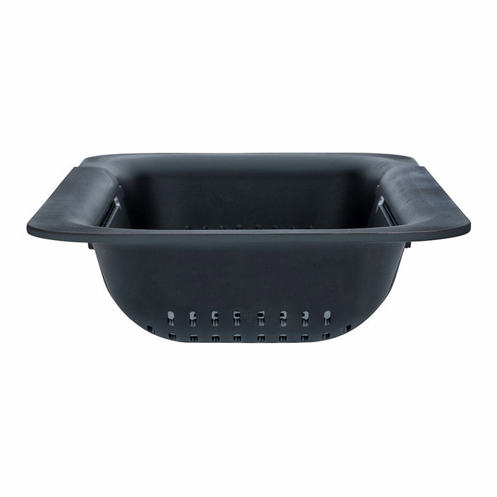 Wenko Escurreplatos Extensible Sievo 36,5 a 50 cm, Negro