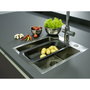 Wenko Escurreplatos Extensible Sievo 36,5 a 50 cm, Negro