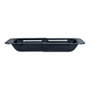 Wenko Escurreplatos Extensible Sievo 36,5 a 50 cm, Negro