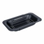 Wenko Escurreplatos Extensible Sievo 36,5 a 50 cm, Negro