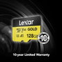 Lexar Professional GOLD 128 GB MicroSDXC UHS-II
