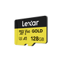 Lexar Professional GOLD 128 GB MicroSDXC UHS-II