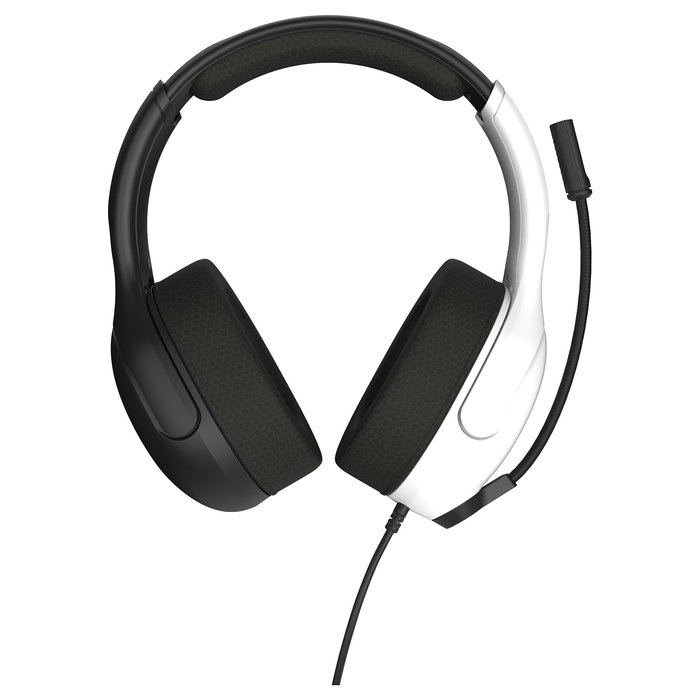 Turtle Beach Airlite Fit Auriculares Gaming con Cable, Licencia Oficial Nintendo Switch/Switch Lite/Switch OLED, Color Negro y Blanco, Circumaural, 20-20000 Hz