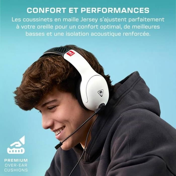 Turtle Beach Airlite Fit Auriculares Gaming Negro y Blanco