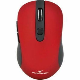 Bluestork M30 Ratón inalámbrico 2.4 GHz Rojo