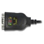 DeLOCK Adaptador USB 2.0 Tipo-A a RS-232 D-Sub 9 con aislamiento galvánico de 2,5 kV, 2 m