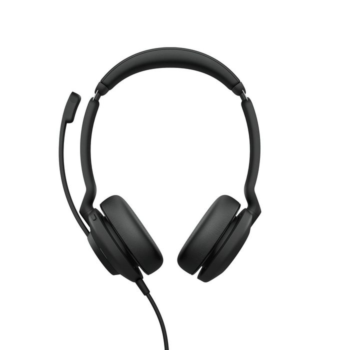 Jabra Evolve2 30 USB-C, MS Stereo - Auriculares de Diadema Ligeros y Confortables para Productividad