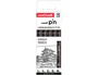 Uniball PIN Set de 5 Rotuladores Calibrados Micrométricamente Negro