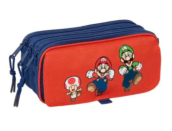 Safta Portatodo Triple Big Super Mario Mamma Mia Safta Portatodo Triple Big Super Mario Mamma Mia
