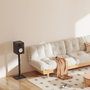 Aisens Soporte Universal de Suelo para Altavoces SPK11U-433, Negro