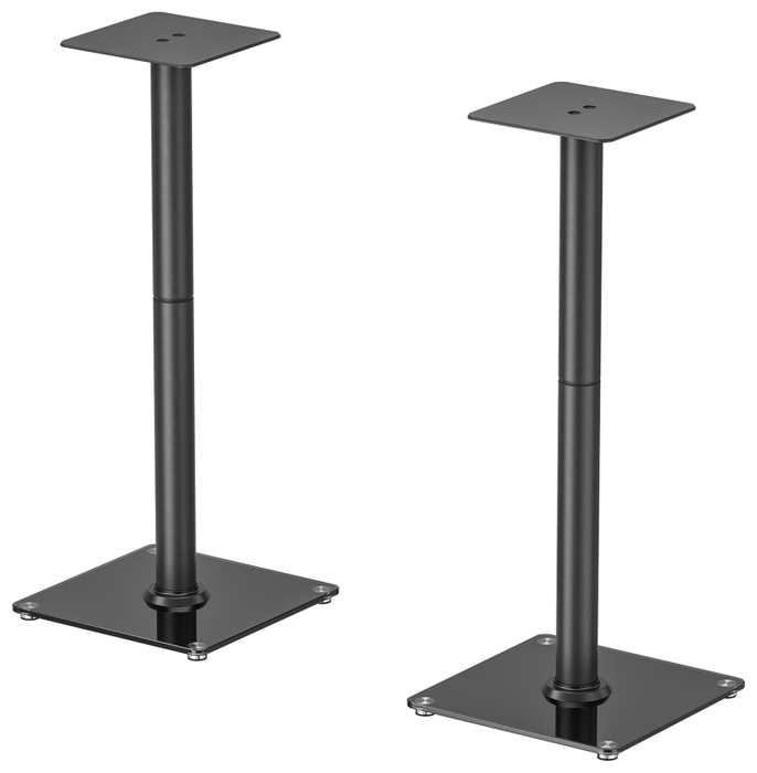 Aisens Soporte Universal de Suelo para Altavoces SPK11U-433, Negro