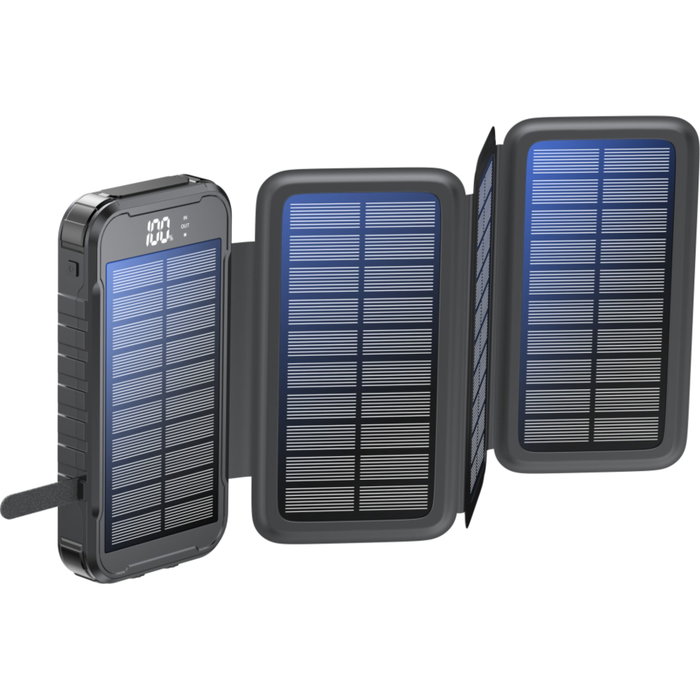 Boompods Neutron Fold Solar Powerbank 16000mAh Negro Boompods Neutron Fold Solar Powerbank 16000mAh Negro