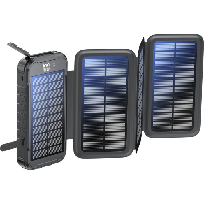 Boompods Neutron Fold Solar Powerbank 16000mAh Negro Boompods Neutron Fold Solar Powerbank 16000mAh Negro