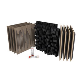 VICOUSTIC Vicstudio Box Brown Oak (10U)