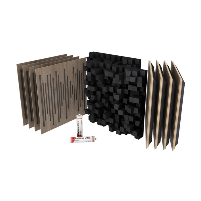 VICOUSTIC Vicstudio Box Brown Oak (10U)