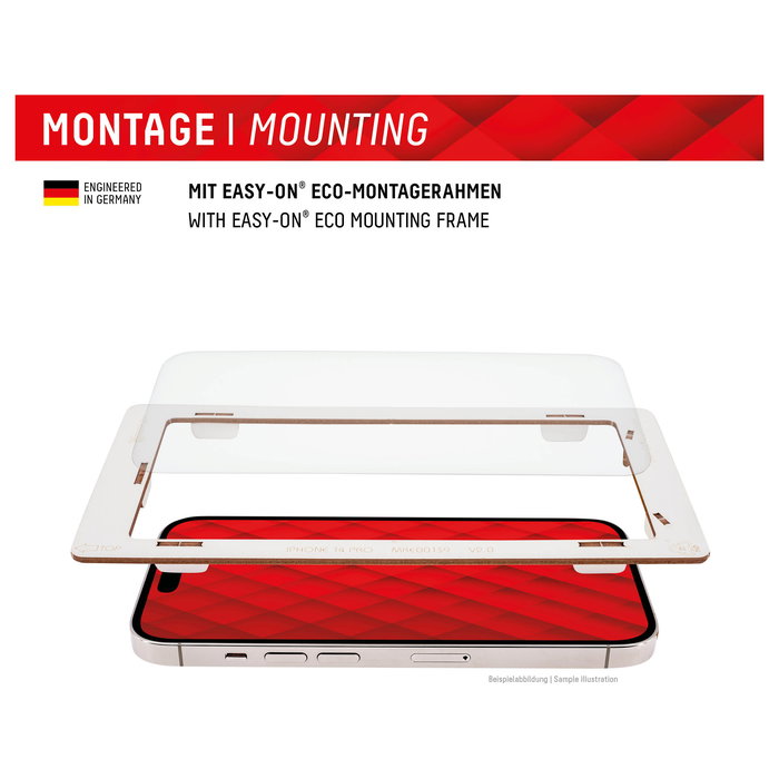 Displex Protector de Pantalla de Cristal Templado 10H para iPhone 15 - Resistente a Impactos y Rayones, Transparente, Aplicación en Seco Sin Burbujas