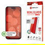 Displex Protector de Pantalla de Cristal Templado 10H para iPhone 15 - Resistente a Impactos y Rayones, Transparente, Aplicación en Seco Sin Burbujas