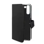 Celly WALLY1063 - Funda cartera con soporte, imitación piel, Negro, para Samsung Galaxy A35 5G, 6.6" (16.8 cm), con 3 bolsillos para tarjetas