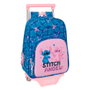 Safta Mochila Mod. 185 con Carro 705 Stitch y Angel Disney de 34cm
