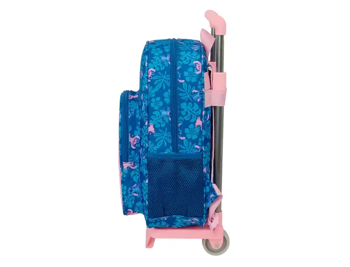 Safta Mochila con Ruedas Safta 185 Carro 705, Colección Stitch Lilo, Dimensiones 340x260x110 mm
