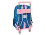 Safta Mochila con Ruedas Safta 185 Carro 705, Colección Stitch Lilo, Dimensiones 340x260x110 mm