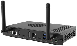 Smart UGK-AM60 Cliente Ligero 740 g Negro, 64 GB SSD, 8 GB RAM DDR4, Wi-Fi 6E, HDMI, DisplayPort, Ethernet, USB 3.2