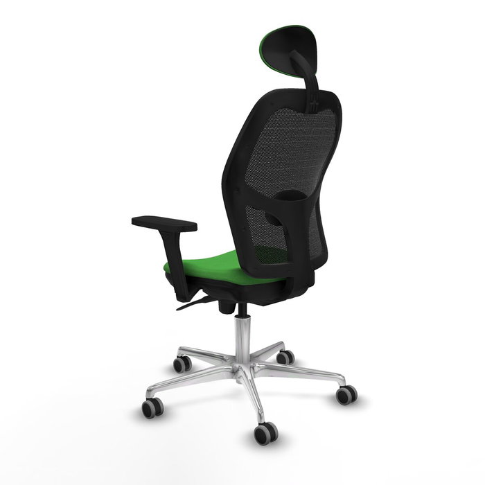 PIQUERAS Y CRESPO Silla de oficina Jorquera Verde y Negro