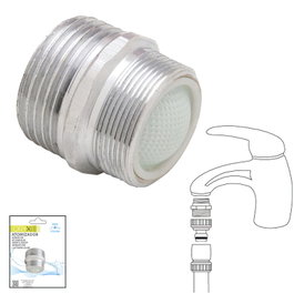 SATURNIA Atomizador Adaptador M24 x 3/4 pulg pulgadas Cromado