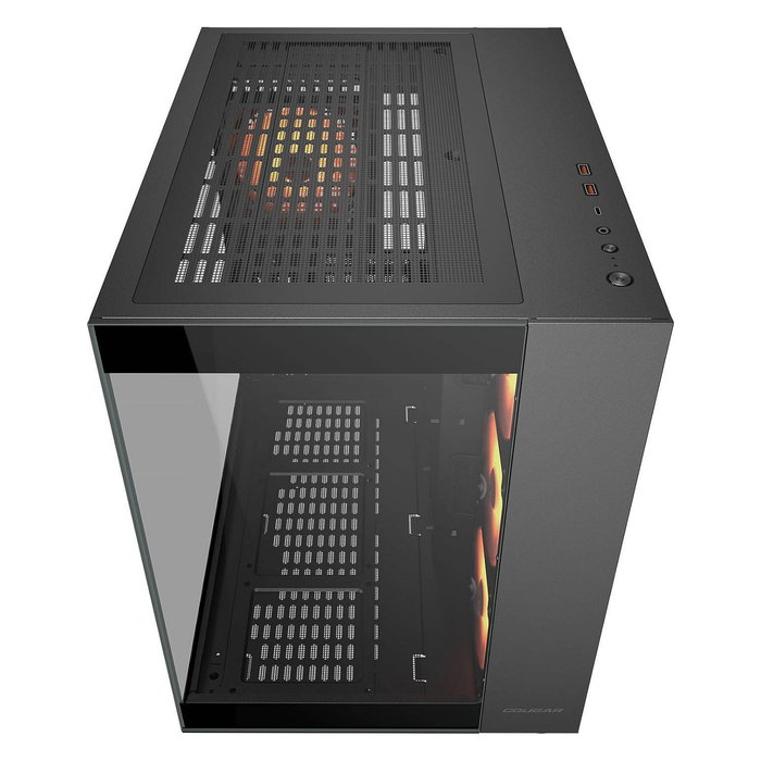 Cougar FV150 ARGB Midi Tower Negro para PC con Iluminación ARGB