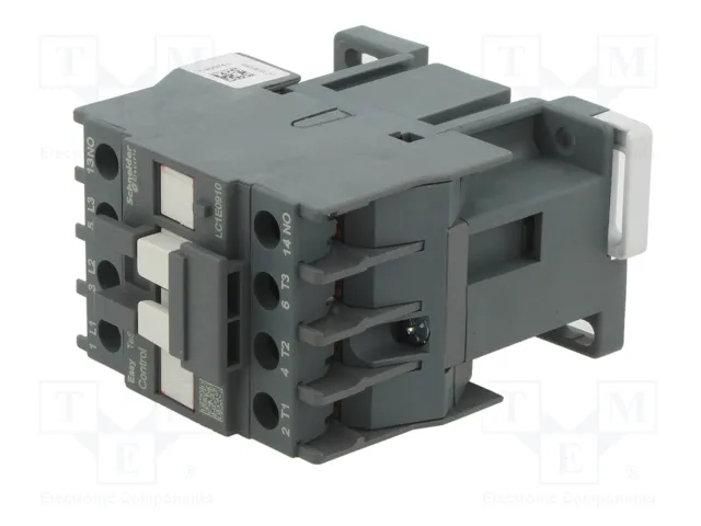 SCHNEIDER ELECTRIC Contactor Easy TeSys LC1E0910F6 9A 110VAC 3-polar SCHNEIDER ELECTRIC Contactor Easy TeSys LC1E0910F6 9A 110VAC 3-polar