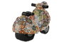 DKD Home Decor Figura de Resina Scooter Surtido de 2 Unidades