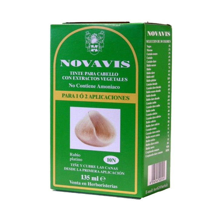 NOVAVIS Tinte 10N Rubio Platino 135ml