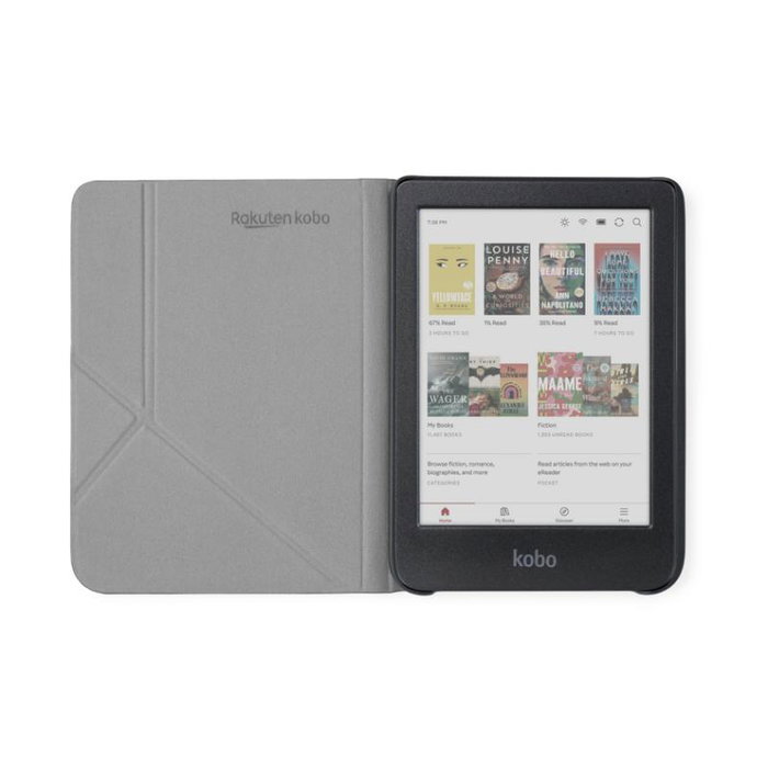 Kobo SleepCover Funda para Libro Electrónico 15,2 cm (6") Folio Negro