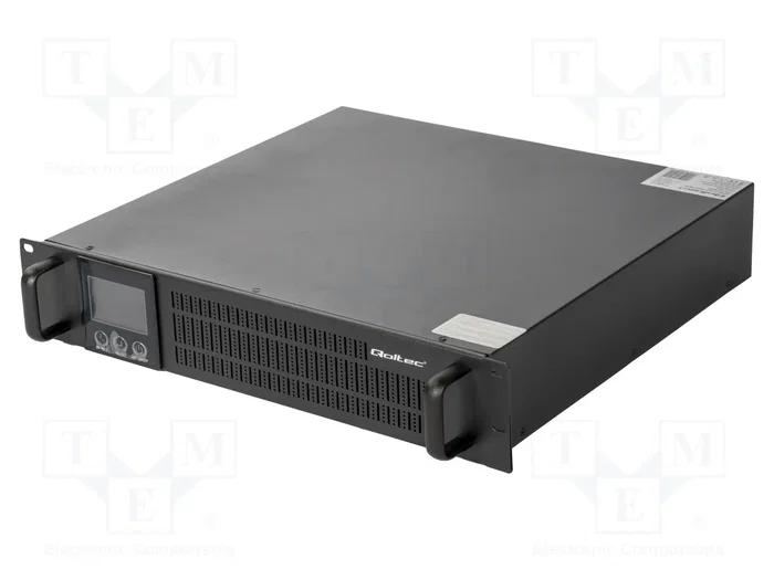 Qoltec 53945 UPS RACK 1KVA 800 W LCD Qoltec 53945 UPS RACK 1KVA 800 W LCD