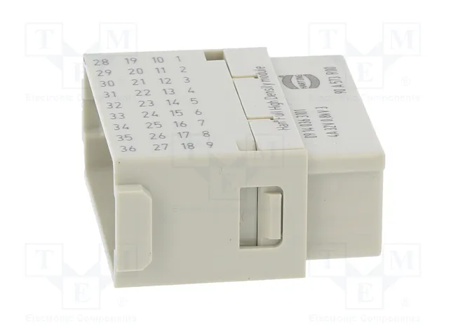 HARTING Conector módulo macho Han-Modular® 36 pines HARTING Conector módulo macho Han-Modular® 36 pines