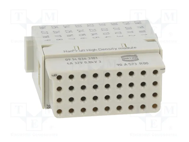 HARTING Conector módulo macho Han-Modular® 36 pines HARTING Conector módulo macho Han-Modular® 36 pines