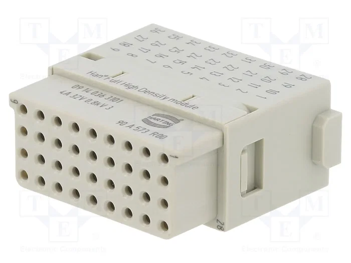 HARTING Conector módulo macho Han-Modular® 36 pines HARTING Conector módulo macho Han-Modular® 36 pines